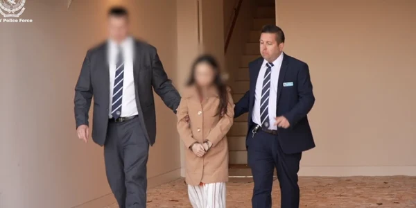 FOTO Captură video Poliția australiană