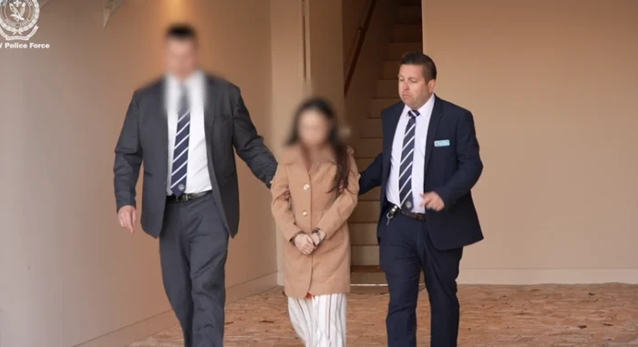 FOTO Captură video Poliția australiană