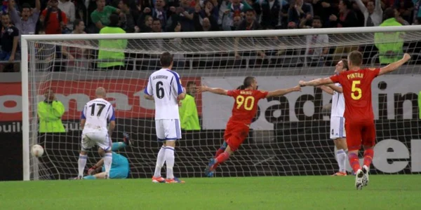 Golul cu care Steaua a câștigat meciul cu Copenhaga * Foto: Marian Burlacu