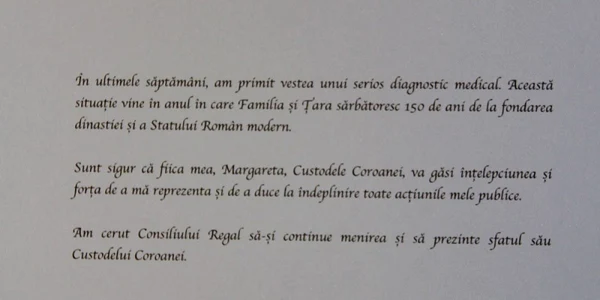 abdicare regele mihai
