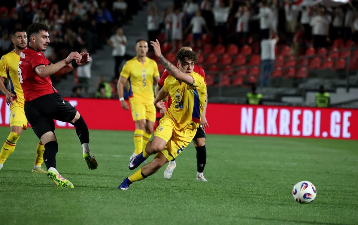 Andrei Borza a debutat în naționala României (FOTO: Sportpictures)