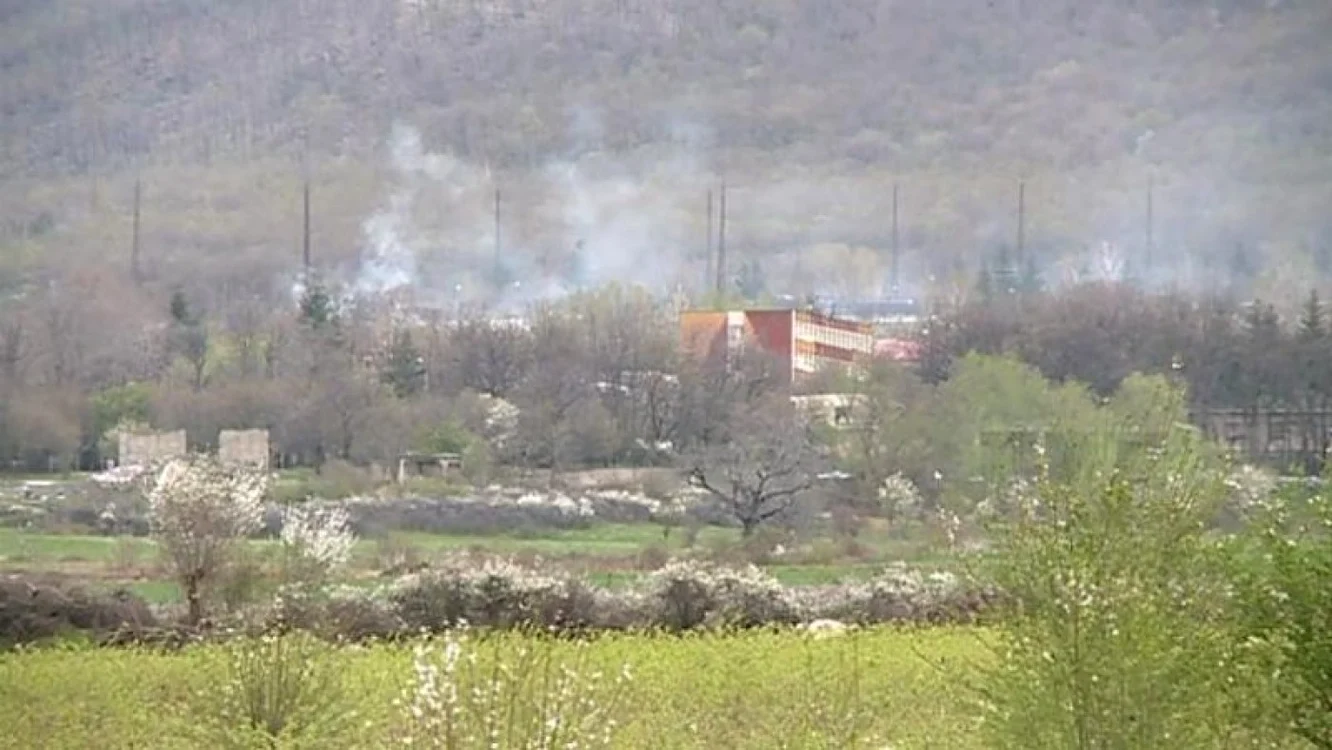 Explozia din 2015 la un depozit de arme al VMZ din apropierea satului Iganovo