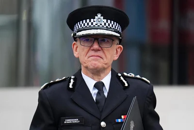 mark rowley metropolitan police Londra foto X png