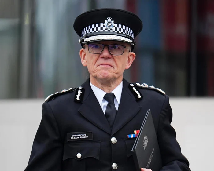 Comisarul Metropolitan Police, Mark Rowley. FOTO: X/@Izain1
