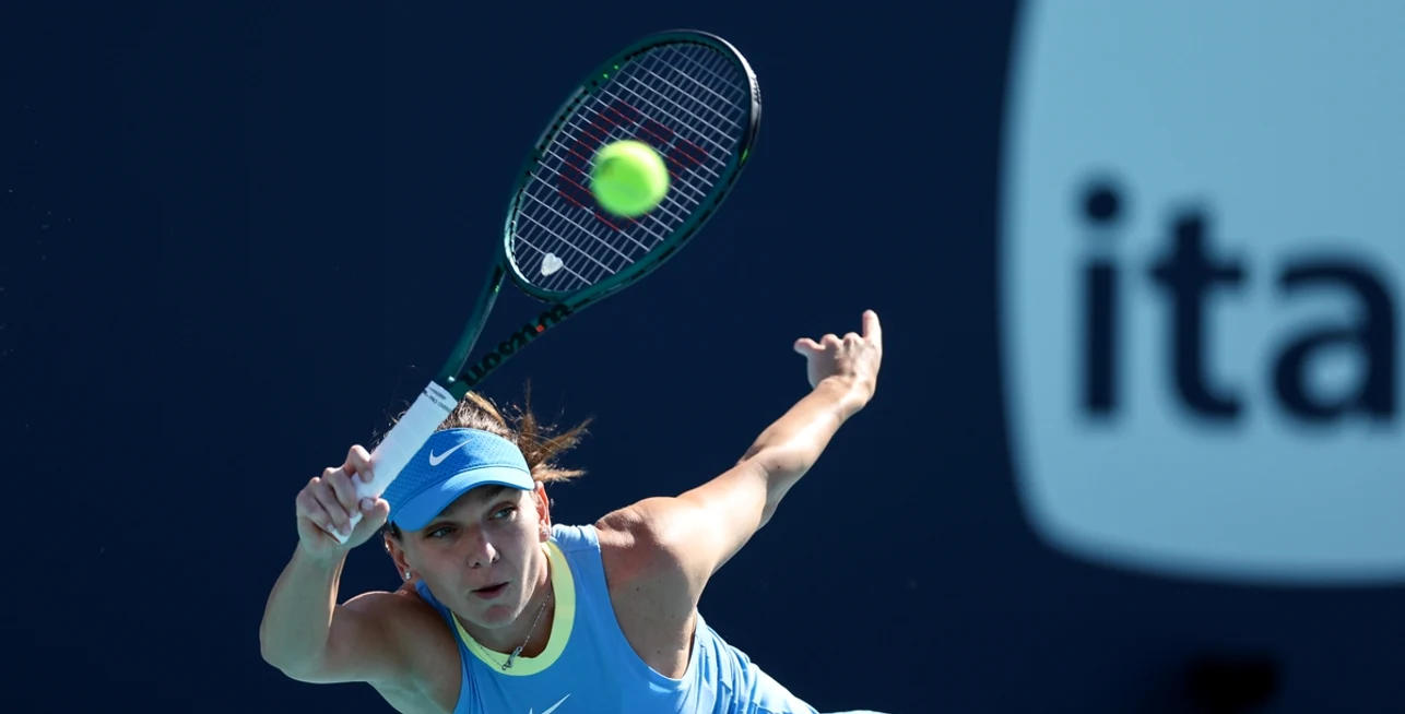 Simona Halep, pe când fizicul o ajuta
