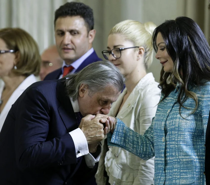 Brigitte Năstase, fosta nevastă a lui Ilie, actuală doamnă Pastramă