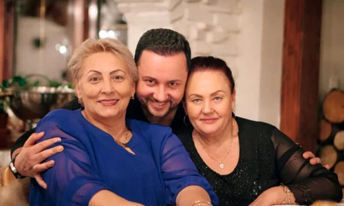 Cătălin Măruță, alături de soacră (stânga) și de mama lui jpeg