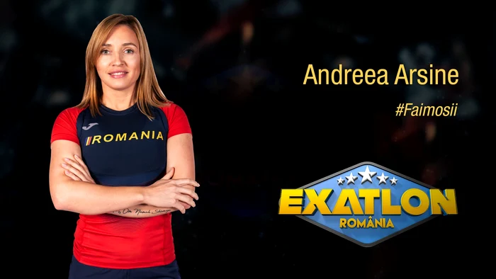 Atleta Andreea Arșine se află și ea printre Faimoși