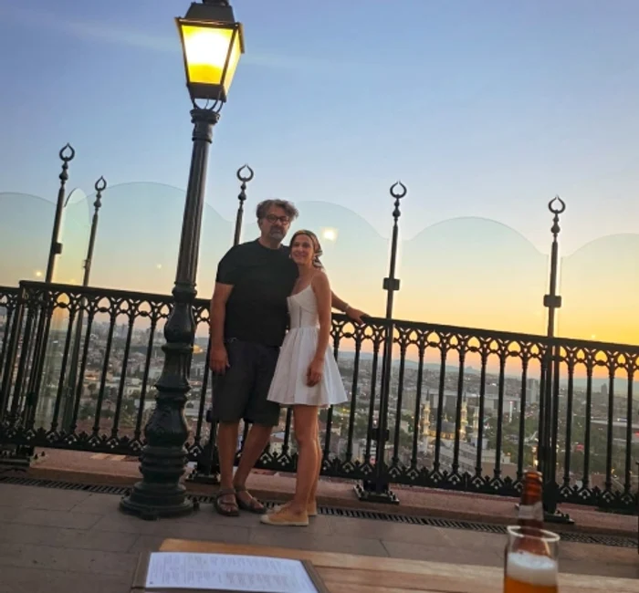 Dana Rogoz și soțul ei, Radu / Foto: Instagram