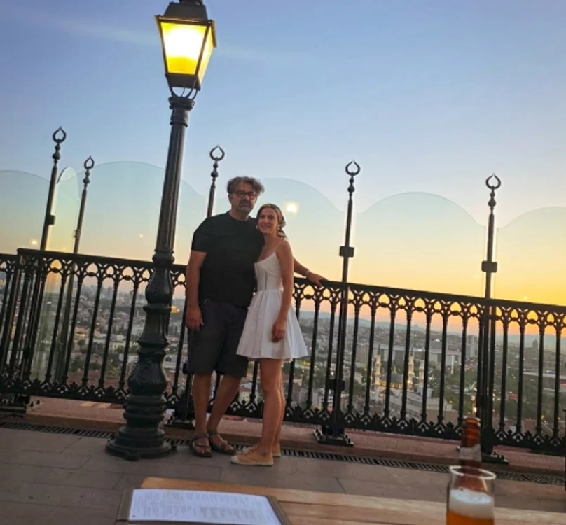 Dana Rogoz și soțul ei, Radu / Foto: Instagram