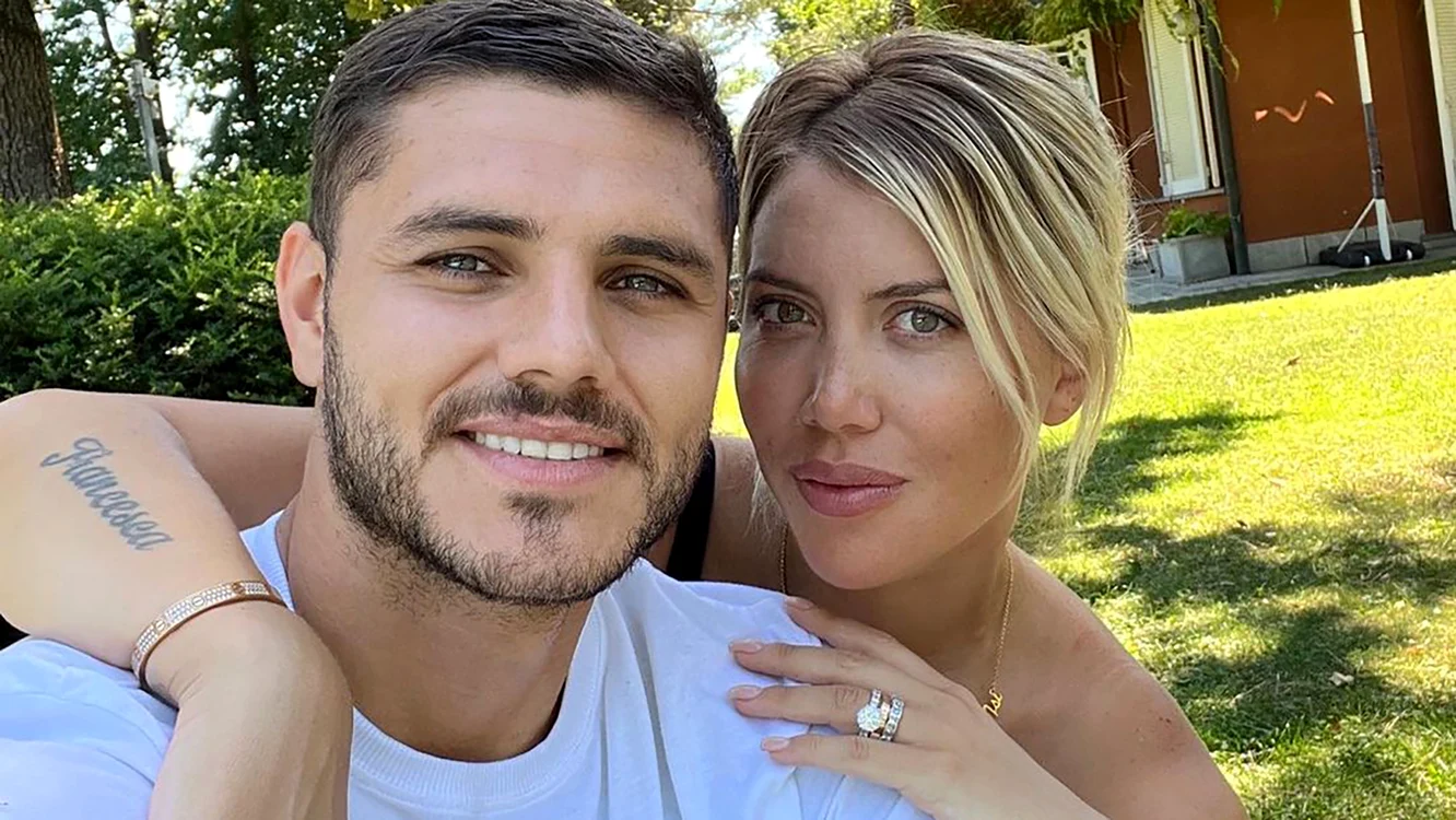 Enzo Fernandez, prins între soția sa și Wanda Nara