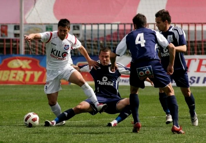 Mărkuş a reuşit să înscrie de 12 ori pentru Naţionalele U19 şi U 20 ale României. FOTO - bihon.ro