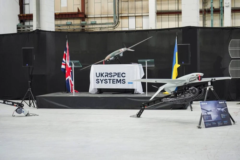Ucraina a deschis o fabrică de drone în Marea Britanie