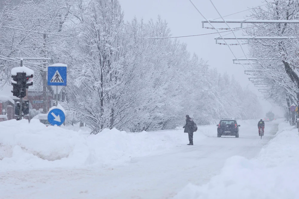 Vremea se va încălzi ușor după ninsorile abundente. Când este așteptat un nou val de ger cu temperaturi de -15 grade Celsius