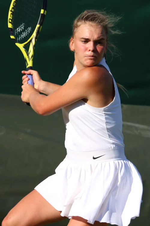 Sara Bejlek, de numai 16 ani, a ajuns pe tabloul principal la US Open. Foto Wikipedia