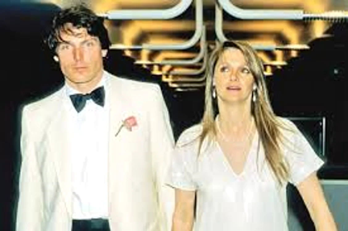 Christopher Reeve şi soţia lui, Barbara Walters