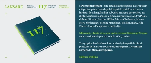 Lansarea albumului de fotografie 117 scriitori români jpeg