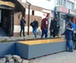 Primăria a pus cutii metalice cu pământ în locul băncilor FOTO MA (5) jpg
