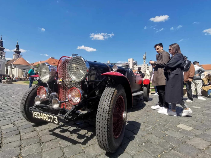 Bentley de colecție la Timișoara FOTO Ștefan Both