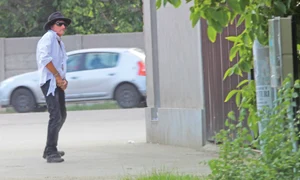 Joe Perry n a mai  așteptat să ajungă  după boscheți şi  și a deschis șlițul în  mijlocul străzii jpeg