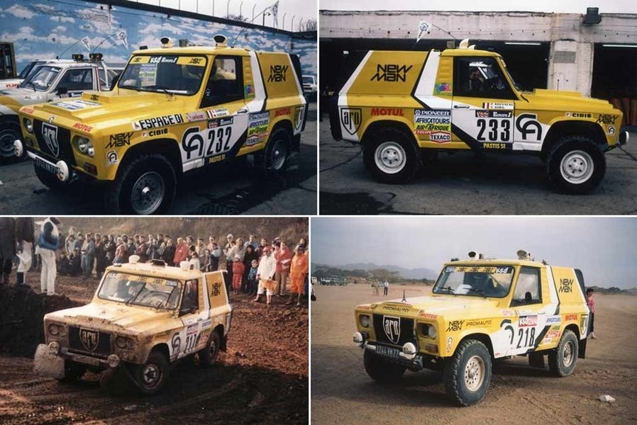 ARO 242 cu motor de Formula 1 la raliul Paris-Dakar. Cum au modificat francezii mașina românească VIDEO