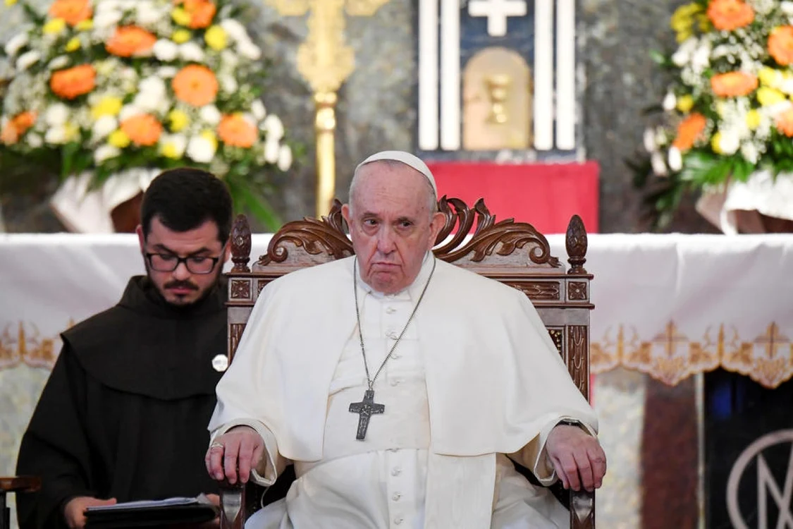 Papa Francisc în Cipru FOTO EPA-EFE