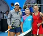 Simona Halep şi daneza Caroline Wozniacki la Australian Open 2018 FOTO Guliver / Getty Images 