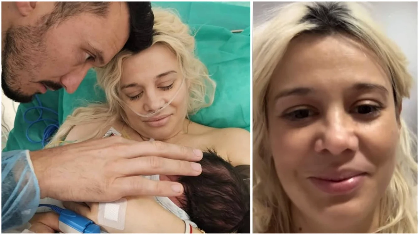 Anisia Gafton și Serghei au devenit părinți.