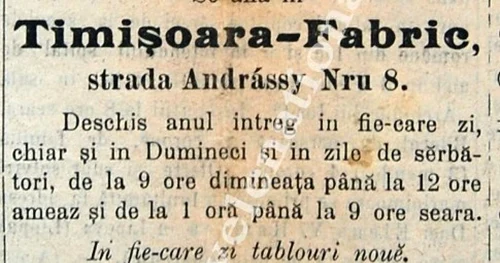 Din ziarele bănăţene înainte de 1900 FOTO Arhivele Naţionale Timiş