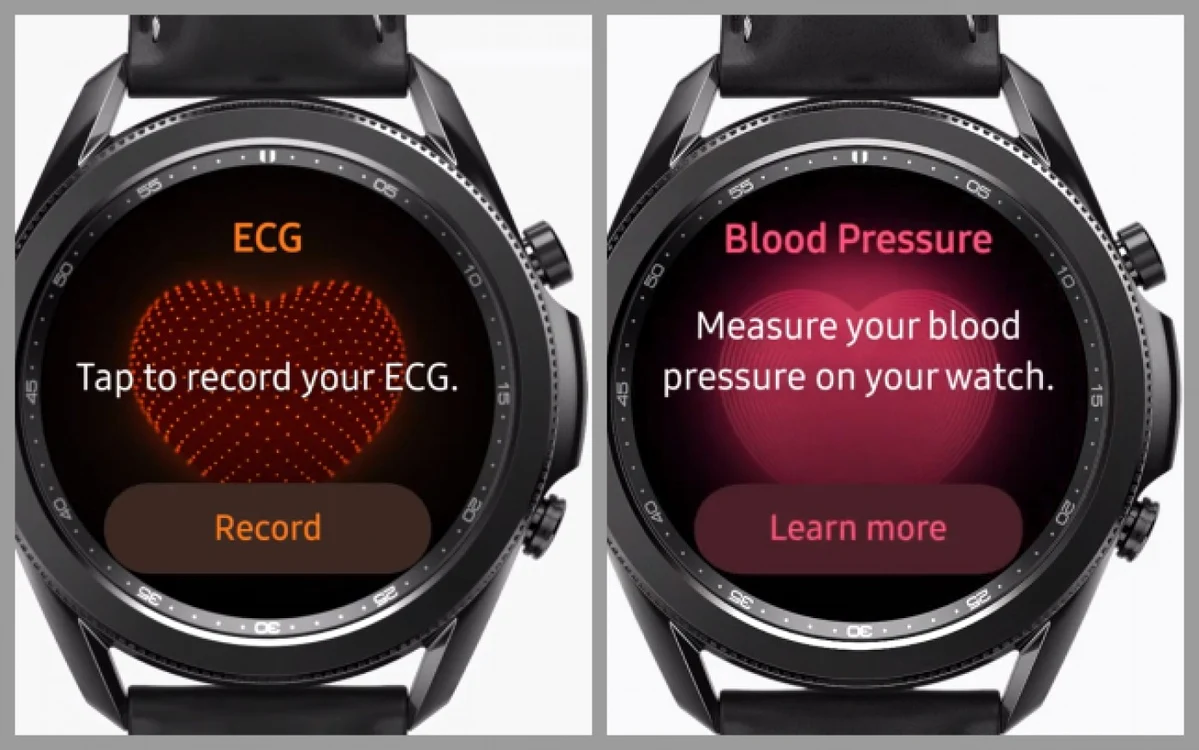 Funcţia EKG şi măsurarea tensiunii arteriale pe Samsung Galaxy Watch3