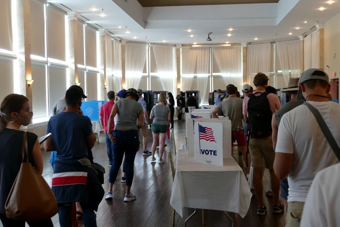 Americanii votează anticipat în Georgia/ FOTO: Facebook