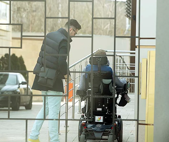 Neșu, alături de fosta soţie, Maria