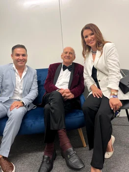 Lavinia Goste și Marius Zorilă, apreciați de Maestrul Gheorghe Zamfir