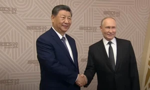 Putin si Xi Jinping, BRICS 2024, captura video jpg
