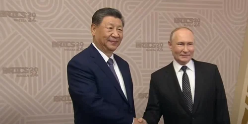 Putin si Xi Jinping, BRICS 2024, captura video jpg
