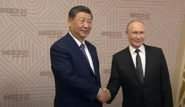 Xi Jinping și Vladimir Putin/FOTO: X