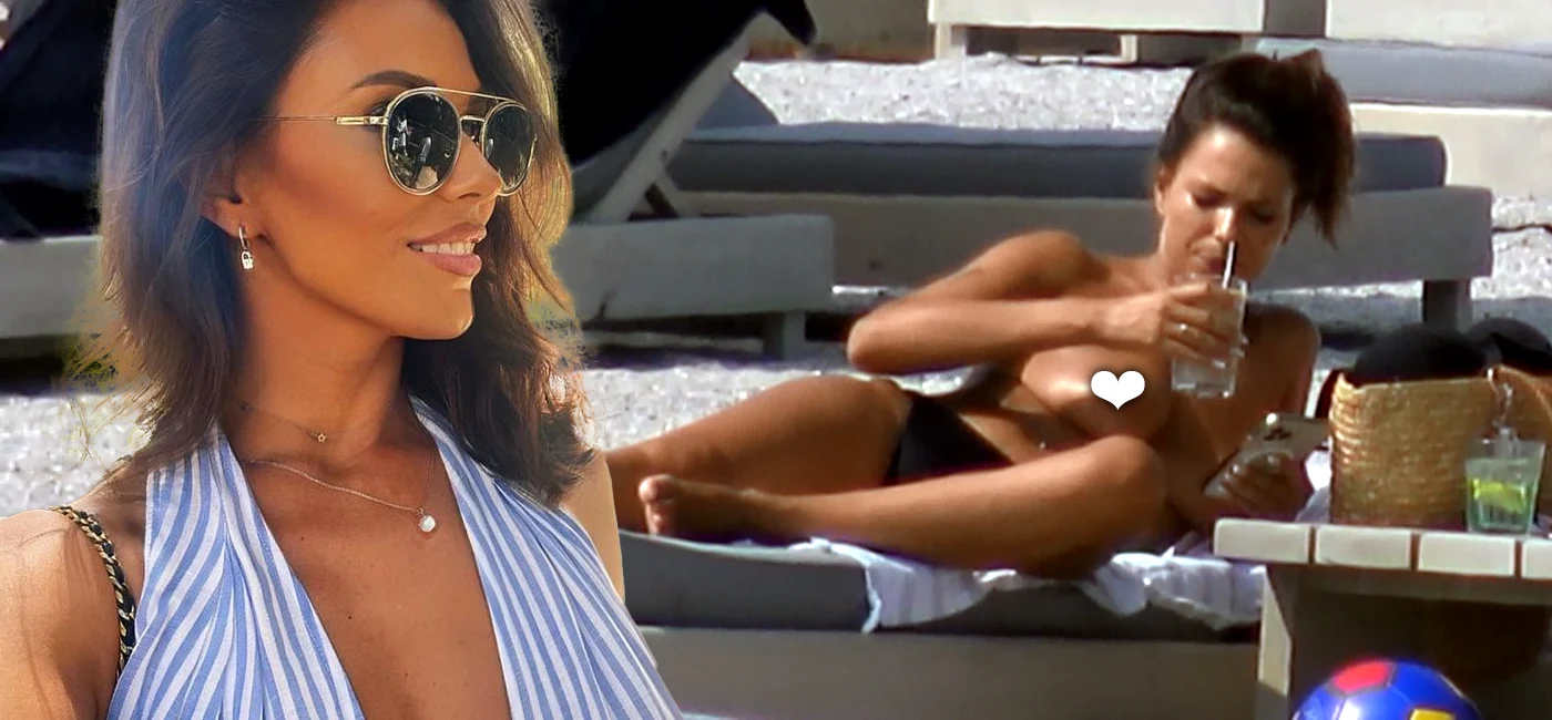 Andreea Bododel, fosta iubită a lui Vârciu, a făcut plajă topless pe plajă din Mamaia