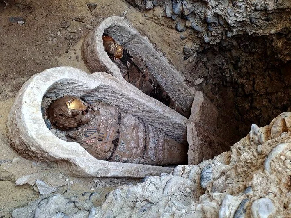 Mumii descoperite recent la Oxyrhynchus 