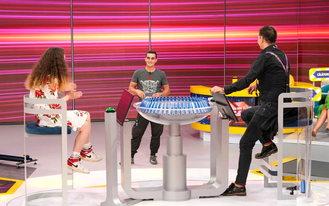 Marian Drăgulescu, invitat la show-ul de cultură generală „Tu urmezi!“ FOTO Kanal D