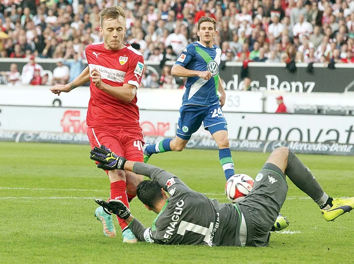Maxim a jucat 26 de meciuri în Bundesliga Foto: AP
