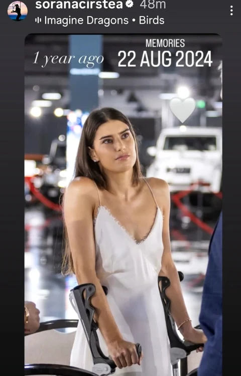 Sorana Cîrstea s-a operat în august 2024, în urma unei accidentări la călcâi