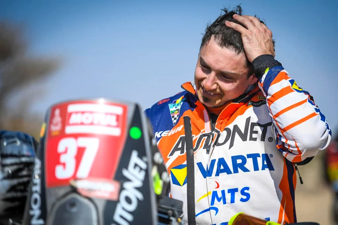 Mani Gyenes e printre veteranii Raliului Dakar. Foto Arhivă Adevărul 