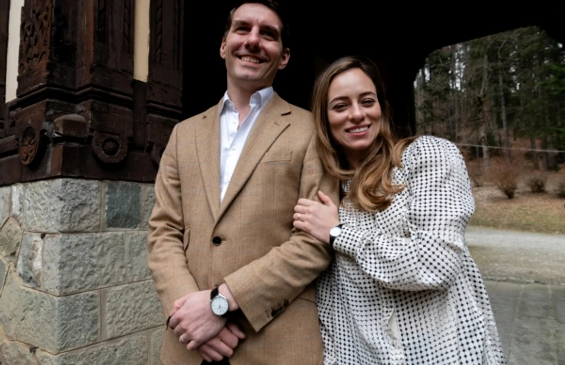 Nicolae al României şi soţia sa Alina-Maria au devenit părinţi pe 7 noiembrie FOTO: arhiva personală
