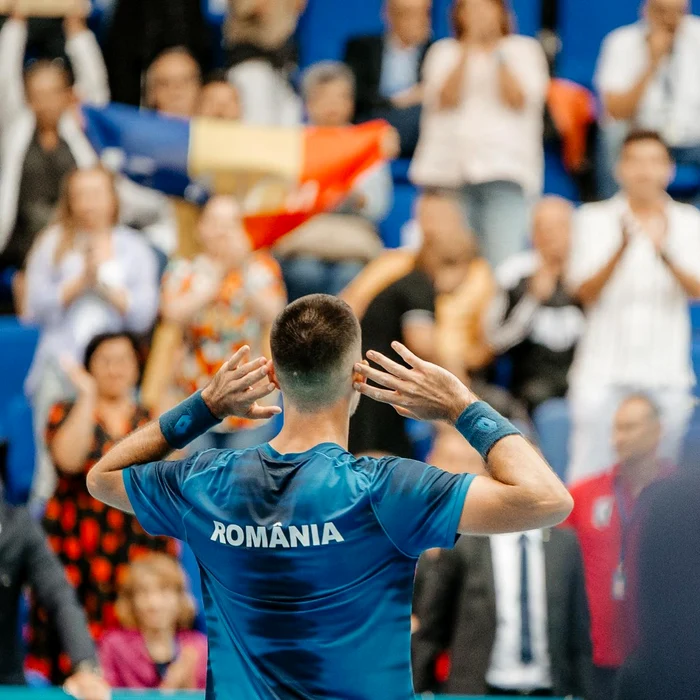 Echipa României a învins China cu scorul de 3-2 Foto Federația Română de Tenis/Facebook