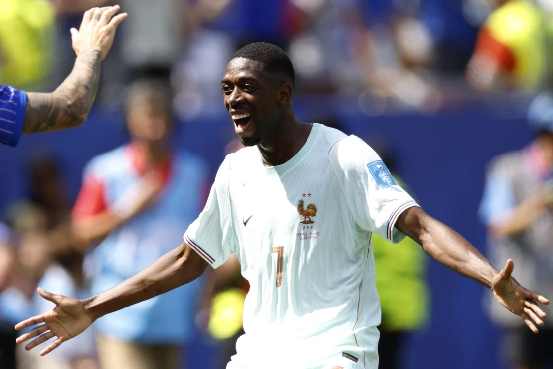 Ousmane Dembele a reușit o triplă în meciul cu Norvegia (Foto: EPAImages)