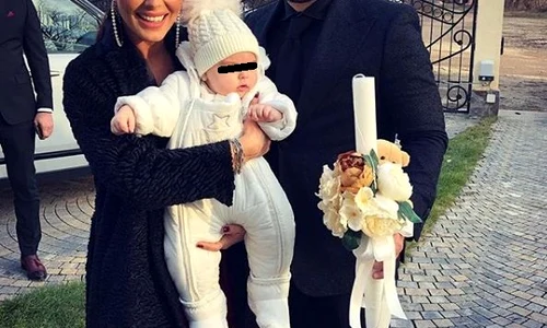 Ilinca Vandici și soțul ei, Andrei Neacșu, părinții spirituali ai unui băiețel  jpeg