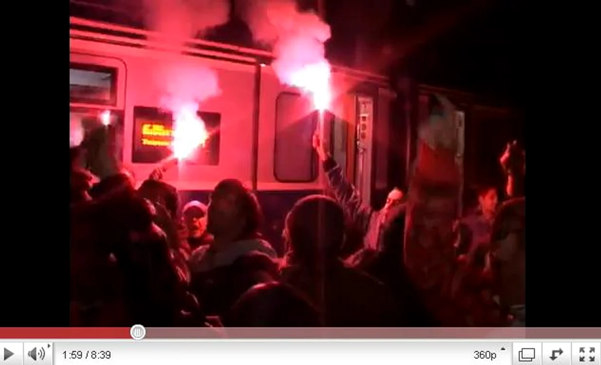 Sosirea dinamoviştilor a atras peste 26.000 de vizualizări