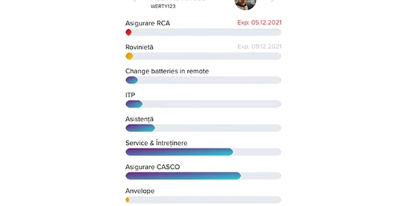 Aplicatie MOVCAR captura