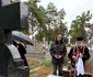 După parastasul de 40 de zile, omul de radio a fost prezent la deschiderea unui magazin de haine din Popești-Leordeni