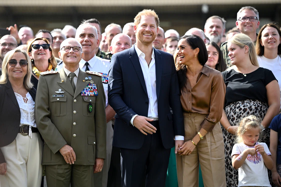 Meghan Markle și Prințul Harry la Invictus 2023, Getty (6) jpg